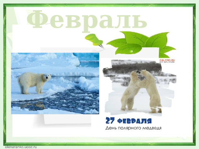 Февраль  
