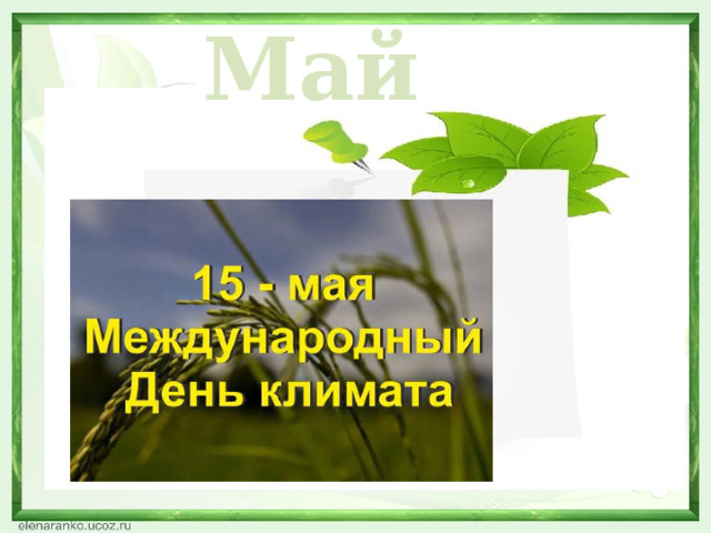 Май  