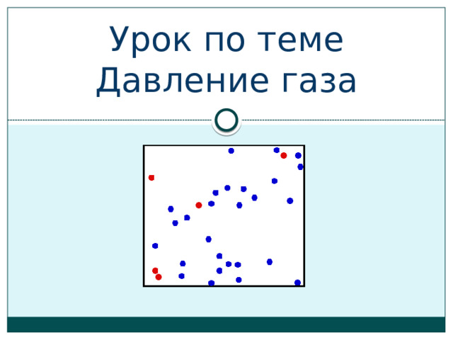 Урок по теме  Давление газа   