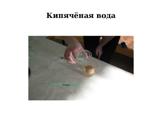 Кипячёная вода 