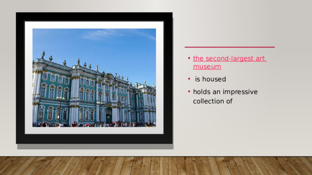 the second-largest art museum  is housed holds an impressive collection of 