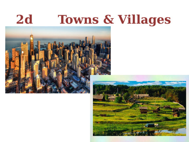 2d Towns & Villages 