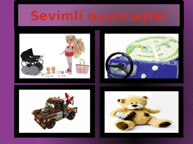 Sevimli oyuncaqlar 