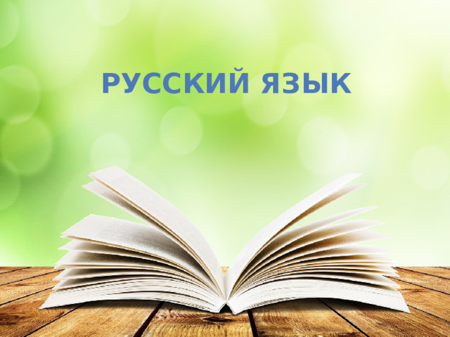 Русский язык 