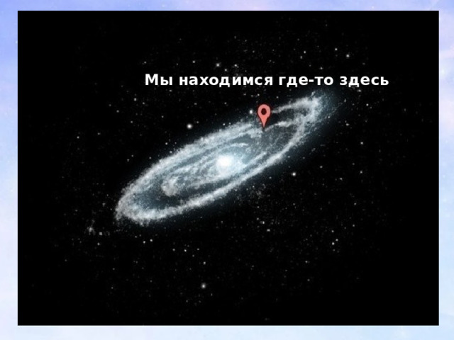  Мы находимся где-то здесь 