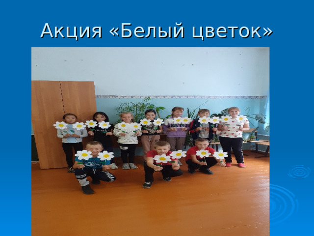 Акция «Белый цветок» 