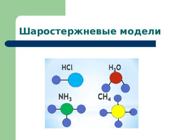 Шаростержневые модели 