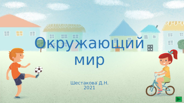 Окружающий мир Шестакова Д.Н. 2021 