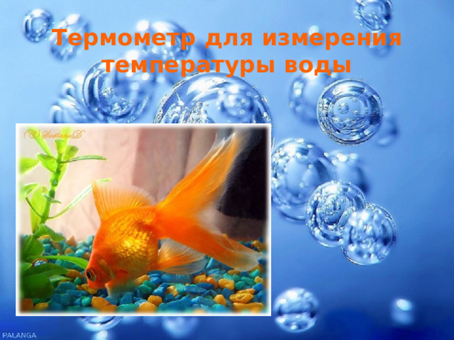 Термометр для измерения температуры воды 