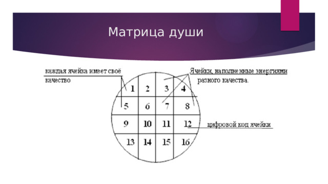 Матрица относительности  личностно-социальных качеств 