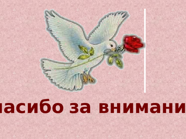 Спасибо  за внимание! 