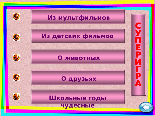 Из мультфильмов Из детских фильмов О животных О друзьях Школьные годы чудесные 