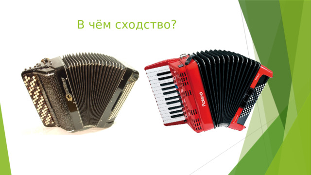 В чём сходство? 