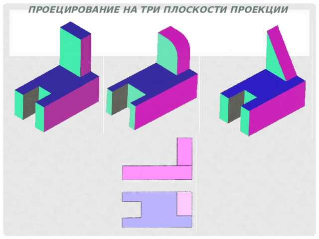 Проецирование на три плоскости проекции 