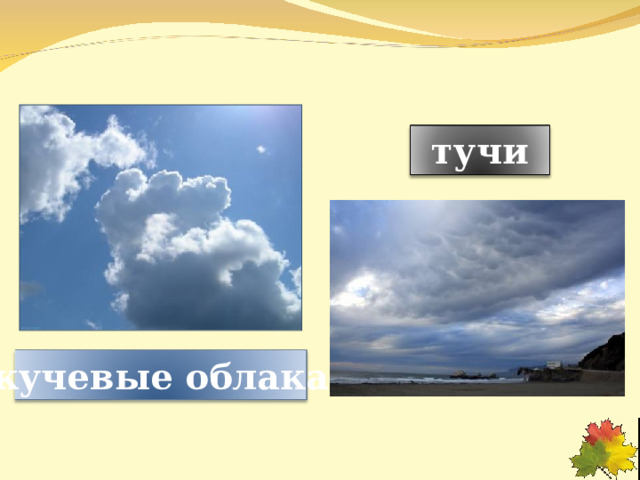 тучи кучевые облака 