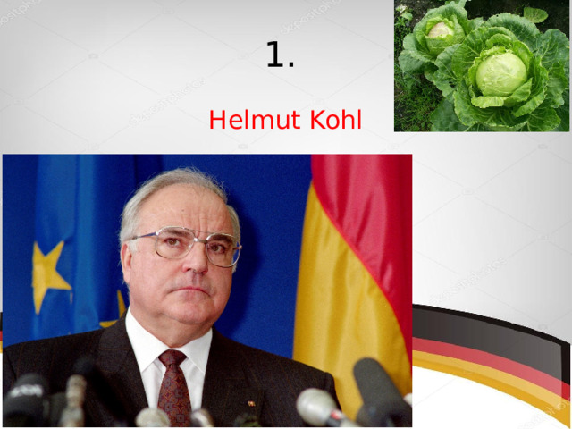 1. Helmut Kohl 