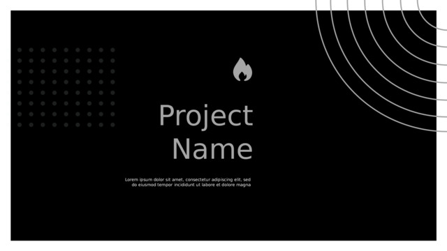 Project Name Lorem ipsum dolor sit amet, consectetur adipiscing elit, sed do eiusmod tempor incididunt ut labore et dolore magna 