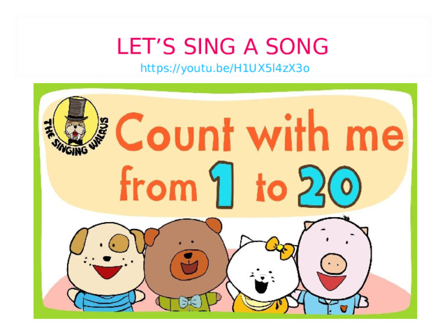 LET’S SING A SONG https://youtu.be/H1UX5l4zX3o 