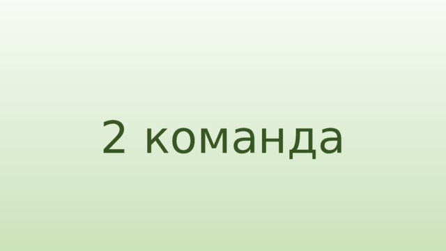 2 команда 