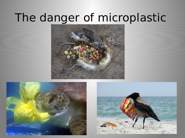 The danger of microplastic 