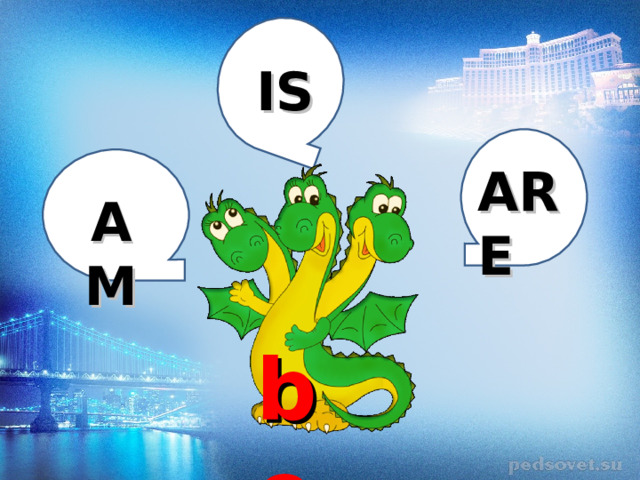 IS ARE AM be 