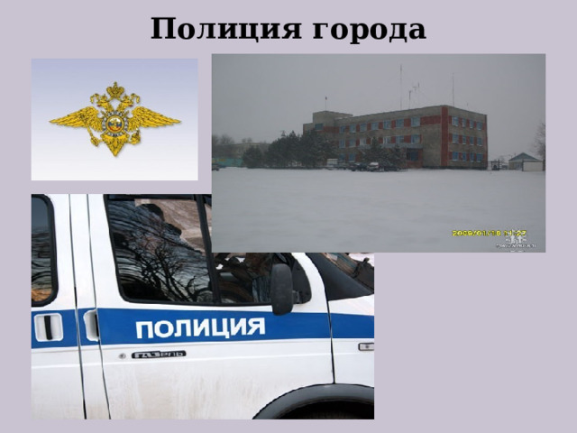 Полиция города 