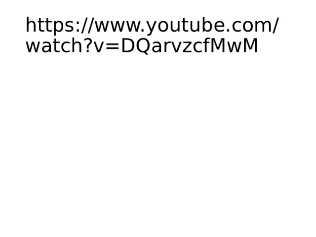 https://www.youtube.com/watch?v=DQarvzcfMwM 
