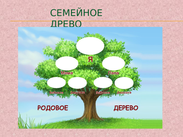 Семейное древо 