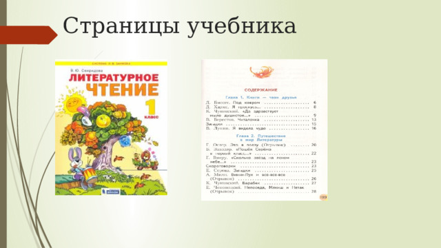 Страницы учебника 