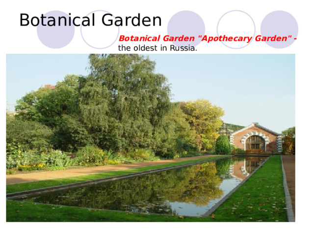 Botanical Garden Botanical Garden 