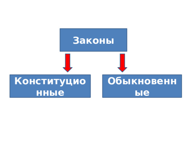 Законы Обыкновенные Конституционные 