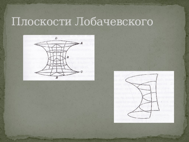 Плоскости Лобачевского 