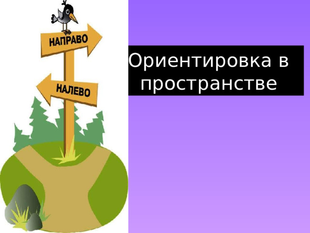 Ориентировка в пространстве 