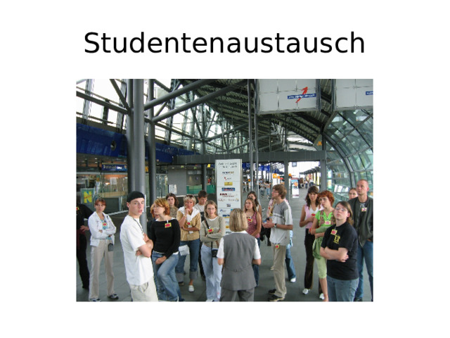 Studentenaustausch 