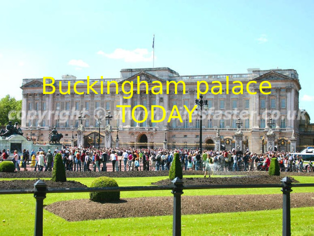 Buckingham palace TODAY 
