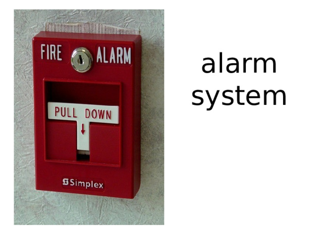 alarm system 