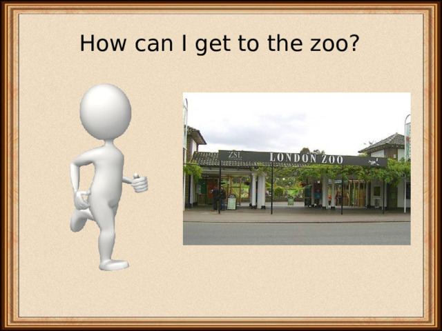 How can I get to the zoo? 
