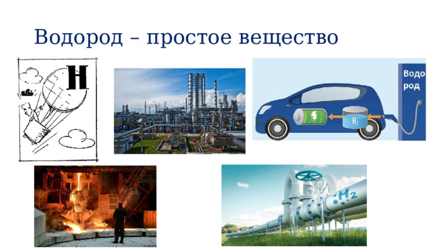 Водород – простое вещество   
