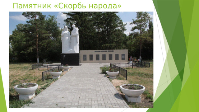 Памятник «Скорбь народа» 