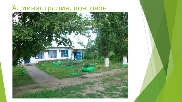 Администрация, почтовое отделение 