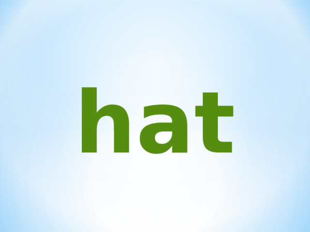 hat 