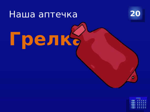 Наша аптечка 20 Грелка 
