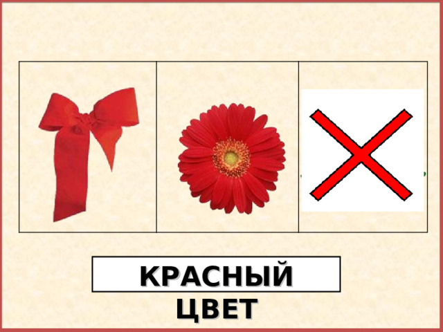 Найди лишний предмет. КРАСНЫЙ ЦВЕТ  