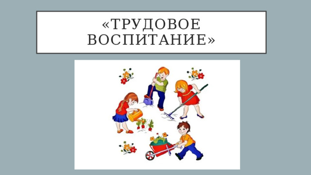 «Трудовое воспитание» 