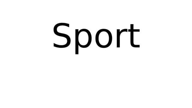 Sport 