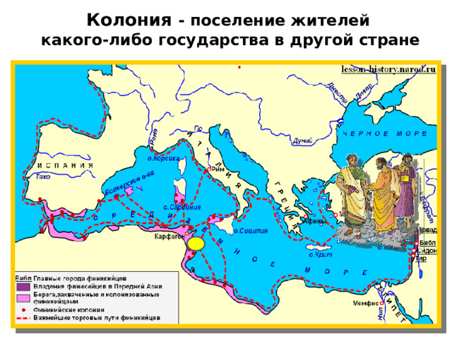 Колония - поселение жителей  какого-либо государства в другой стране . 