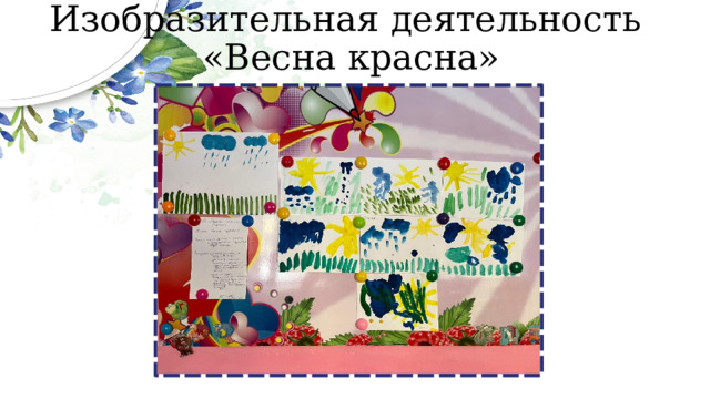 Изобразительная деятельность  «Весна красна» 