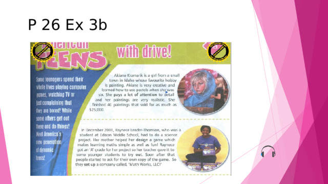 P 26 Ex 3b 