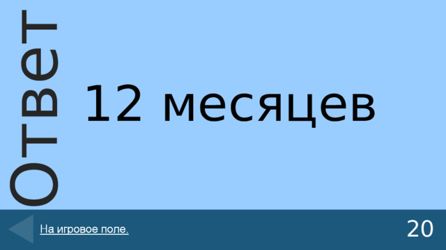 12 месяцев 20 