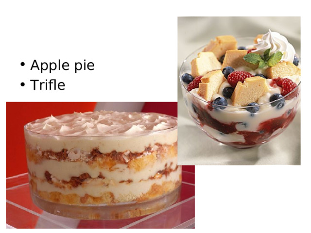 Apple pie Trifle 
